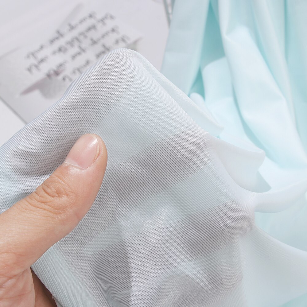 High Stretch Ijs Zijde Doek Stof Patchwork Doek Diy Outdoor Sjaal & Sjaals Doek Naaien Materiaal Zon Bescherming Kleren