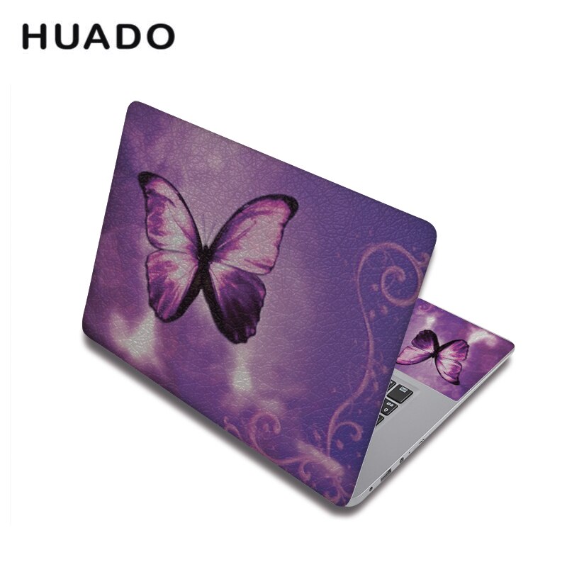 Fjärilsmönster laptop klistermärke dekal 12 " 13.3 " 15.6 " 17 " notebook skin pc ytskydd för asus/hp/macbook/lenovo: 17 tum / Bärbar skal 3