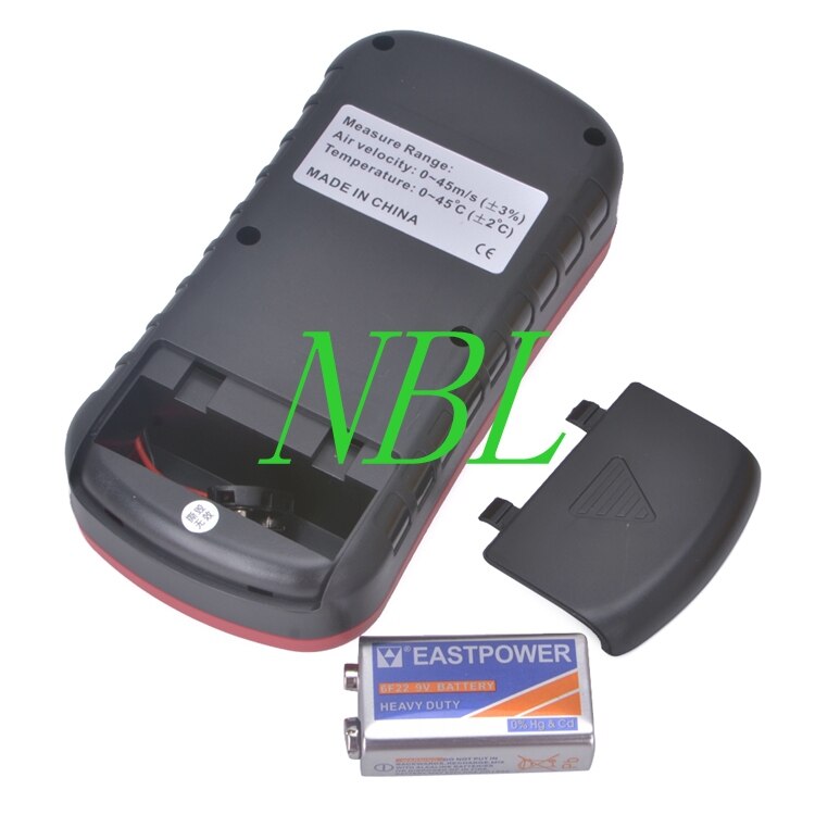 Digital LCD Handheld Anemometer Wind Speed Meter Thermometer 0~45m/s GM8901 Digital LCD Display Wind Meter Measuring Tools