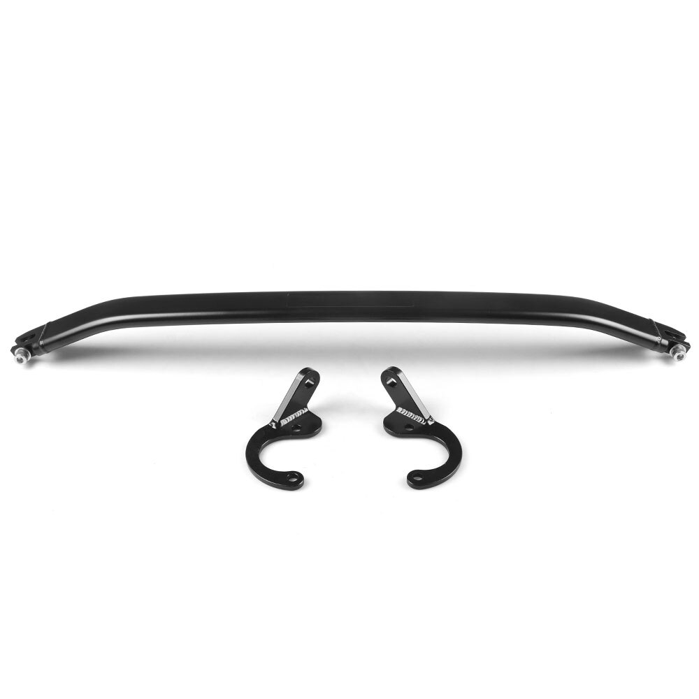 Front Upper Strut Brace Tie Bar Rear Kit For Honda Civic 92-00 EG EK/93-97 Del Sol/94-01 Integra DC2 Front Strut Bar BX101526