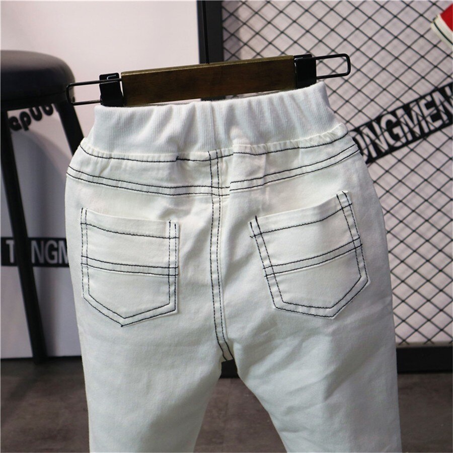 MEILONGER Jeans Baggy pour garçons Enfants avec Taille élastique Extensible Mode Denim größe 8, 10-12, 14-16