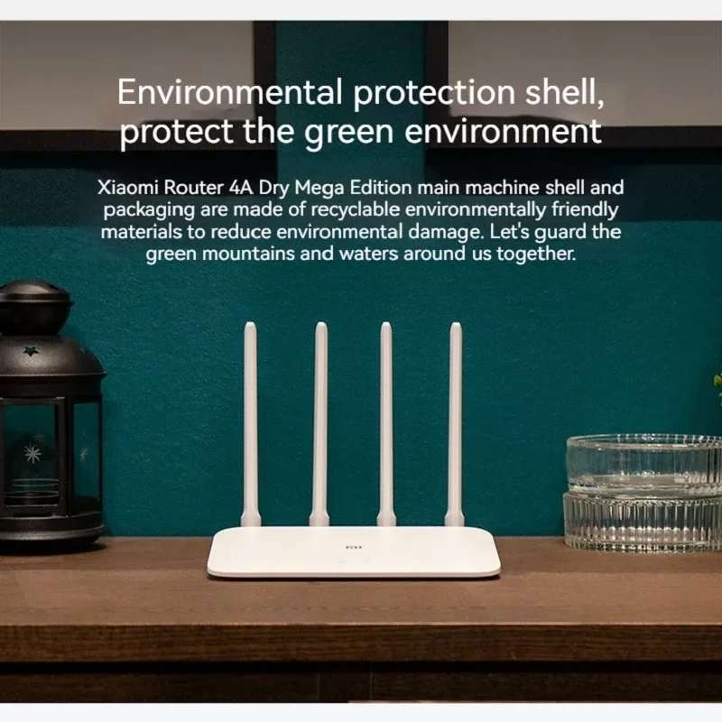 XIAOMI Router 4A Gigabit Version AC1200 2.4GHz 5GHz WiFi 1167Mbps Repeater 128MB DDR3 High Gain 4 Antennas Network Extender