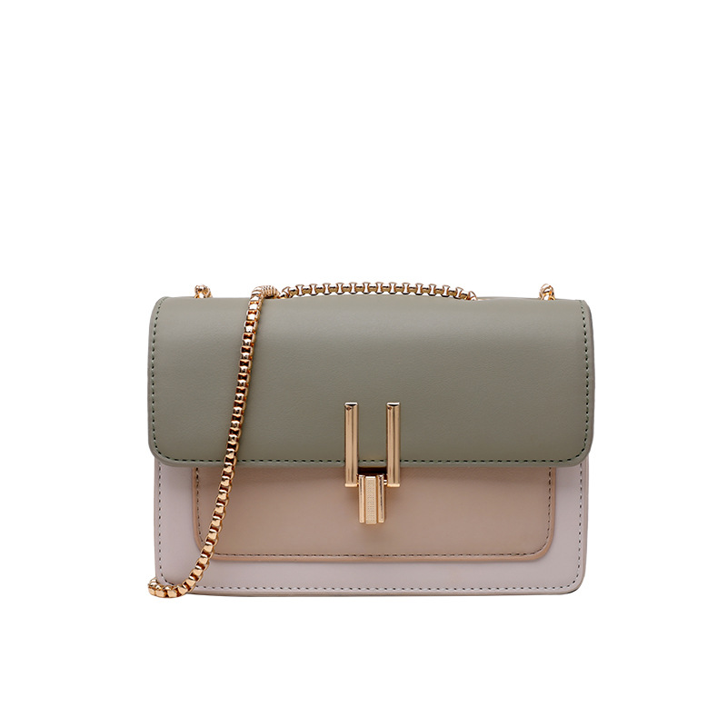 Mode Schouder Slingerde Modeketen Zak Kleine Vierkante Tas Vrouwen Handtassen en Portemonnees