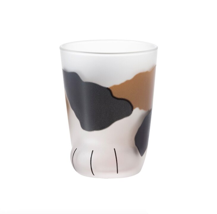 Katt pote form krus glass vann melk te kaffe yoghurt krus beste kopp bærbar hus gutt til kvinner elskere hjem: 001 / 11 x 7.5 cm