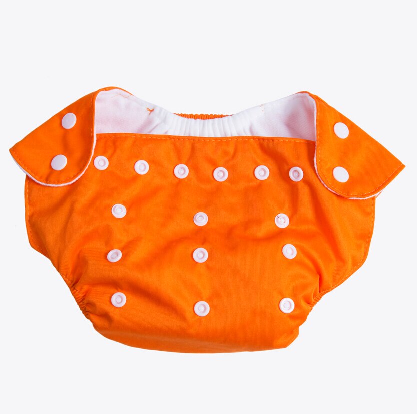Adjustable Changing Pads Baby Kids Boys Girls Washable Cloth Diaper Nappies Baby Girl: Orange