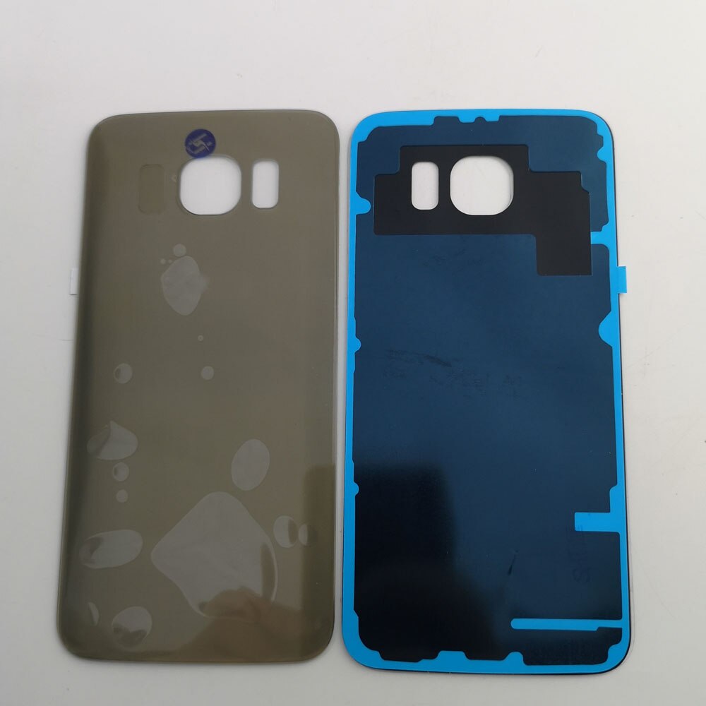 Rear Housing Case For Samsung Galaxy S6 G920 G920F SM-G920F G9200 3D Glass Battery Back cover + Adhesive Sticker