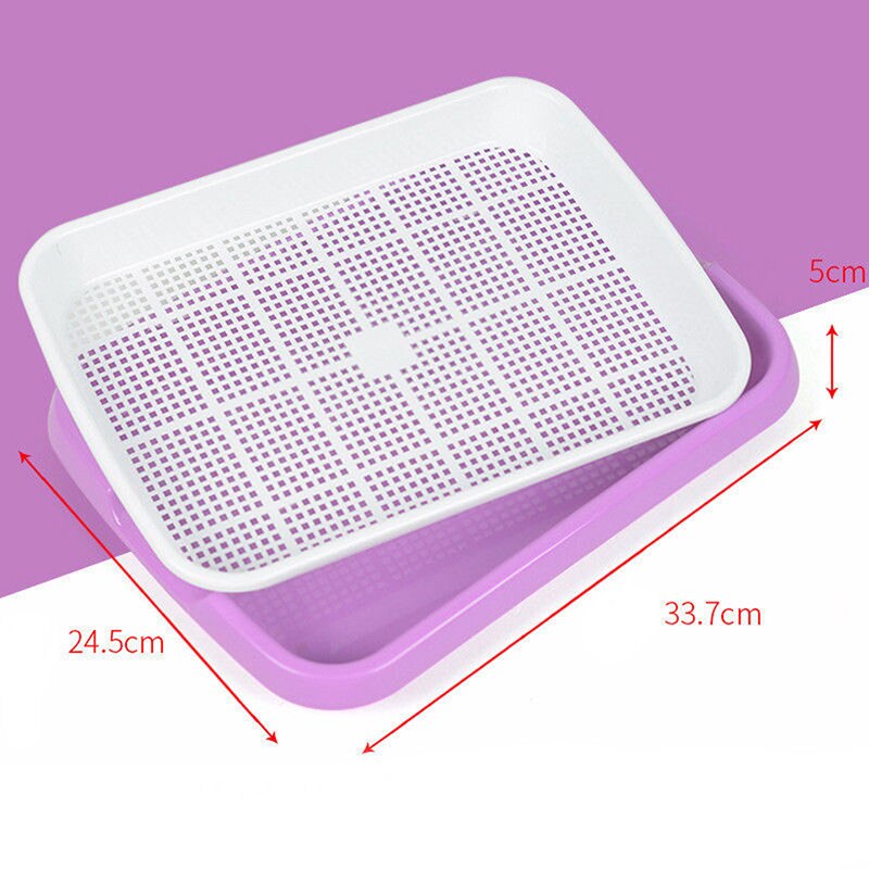 Bean Sprouts Hydroponic Double Layer Tray Growing Vegetables Seedlings Garden Nursery Pots Tray Planting Sprouts Starter Tray