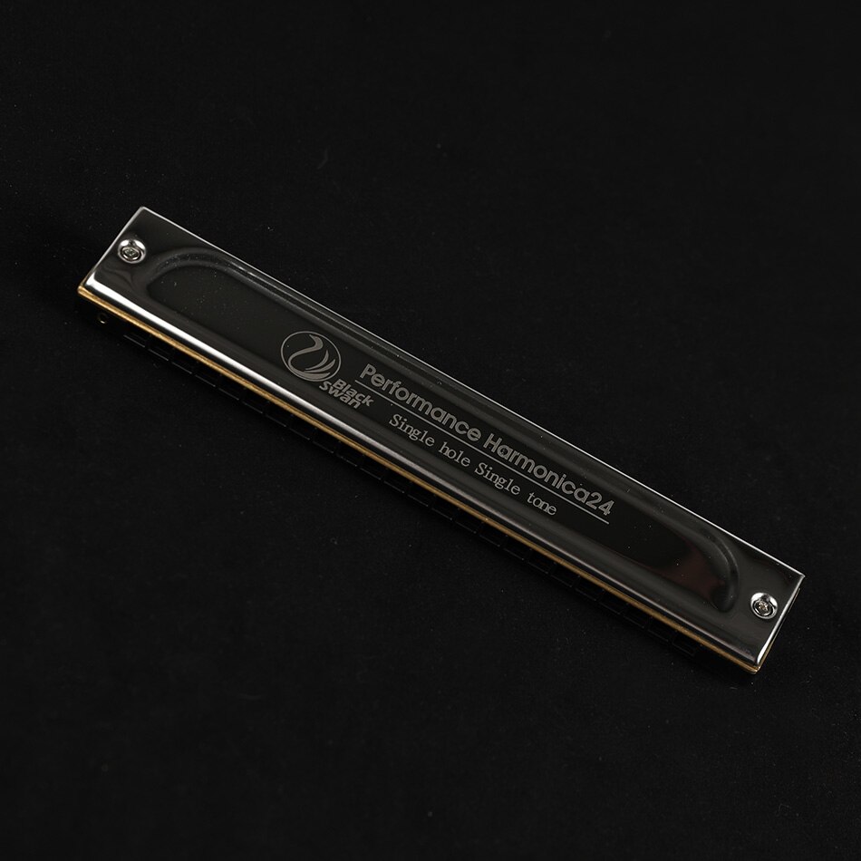 Harmonica Swan Harmonica 24 trous, haut de gamme, performance clé C, monotrou, monoton