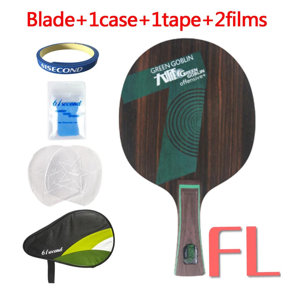 Friendship 729 Master series table tennis racket Green goblin 5/7 Ebony ebony 5 7 OFFENSIVE attack: 7 FL with HM 1case