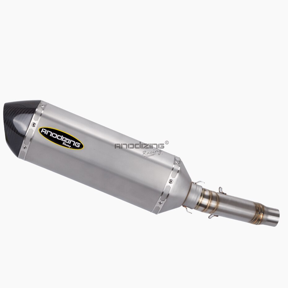 Motorfiets Uitlaatsysteem Slip Op Midden Pijp Link Uitlaat Voor Honda CB300F CBR300R CBR300 Slip-On met Uitlaat