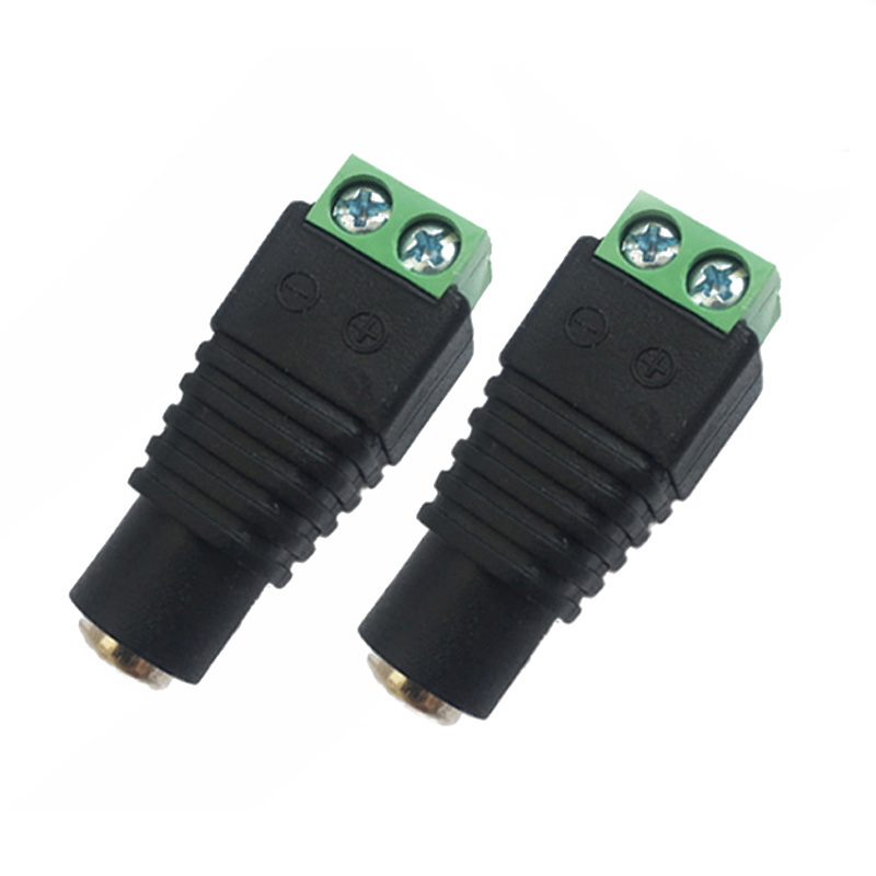 4/10pcs DC5.5x2.1 Plug mannelijke of Vrouwelijke Kabel Draad Connector Voor LED Strip Lassen LED Strip Adapter connector