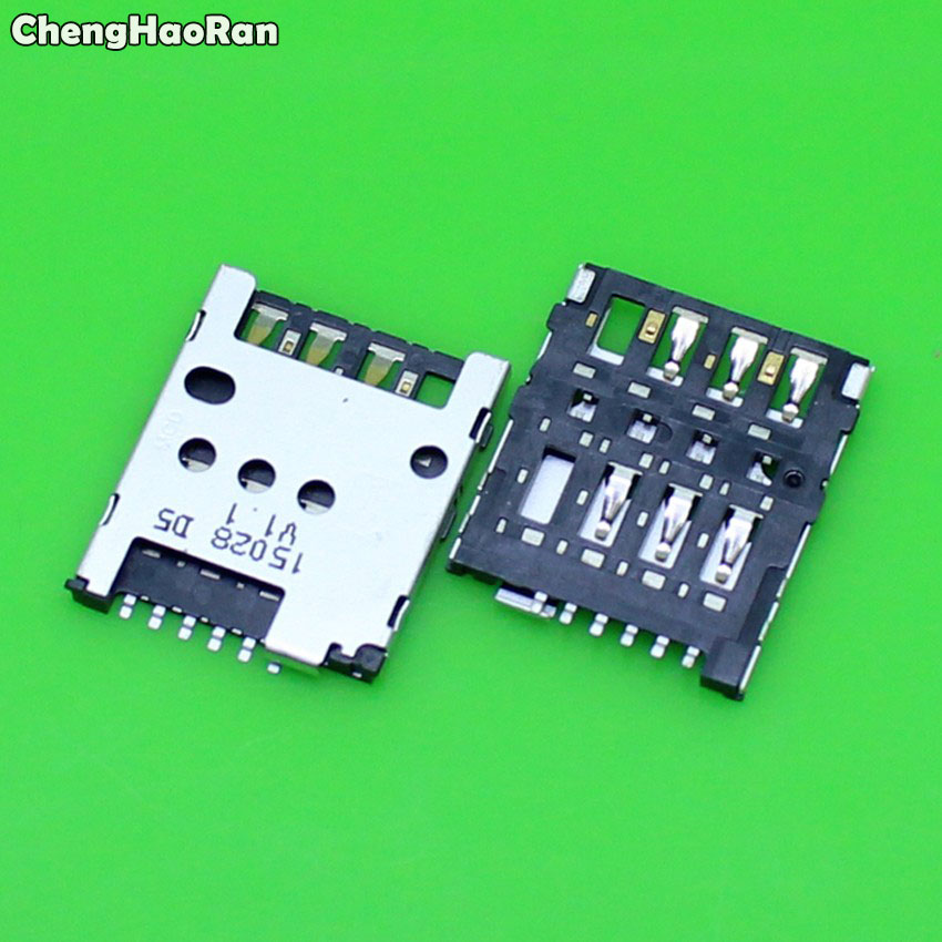ChengHaoRan 2 stks SIM Kaartlezer Connector Houder SIM Tray Socket Module Voor Nokia Lumia 830 735 730 550 950 XL