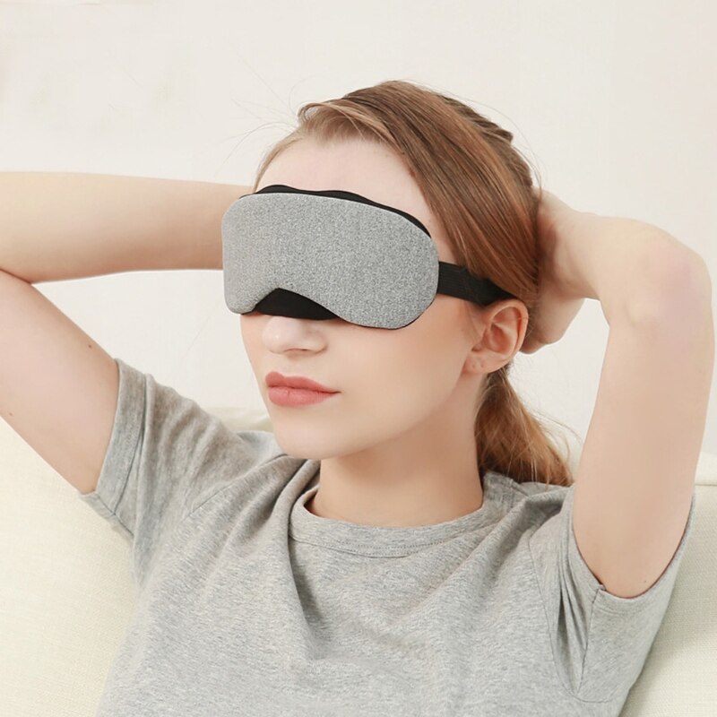 Temperature Control Heat Steam Cotton Eye Mask Dry Tired Compress USB Pads