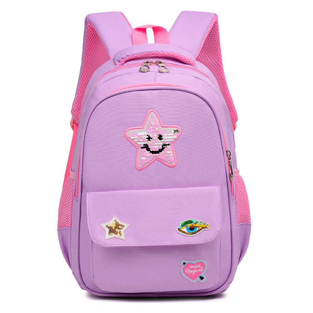 Nouveaux enfants sacs d'école filles école sac à dos cartables enfants sac à dos école primaire sac à dos mochila infantil: purple
