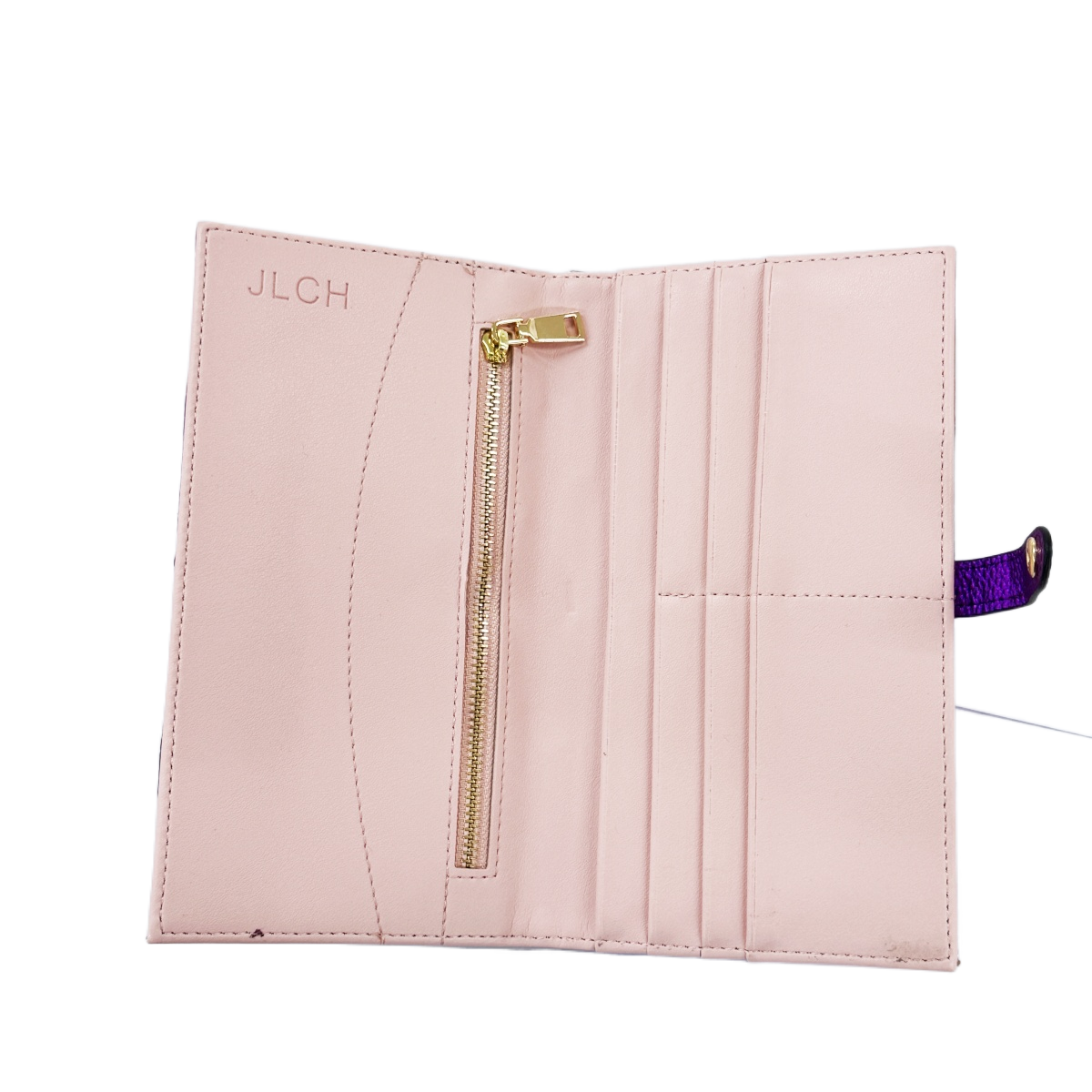 Fashionable style colorful ladies high-end striped avant-garde dinner wallet clutch