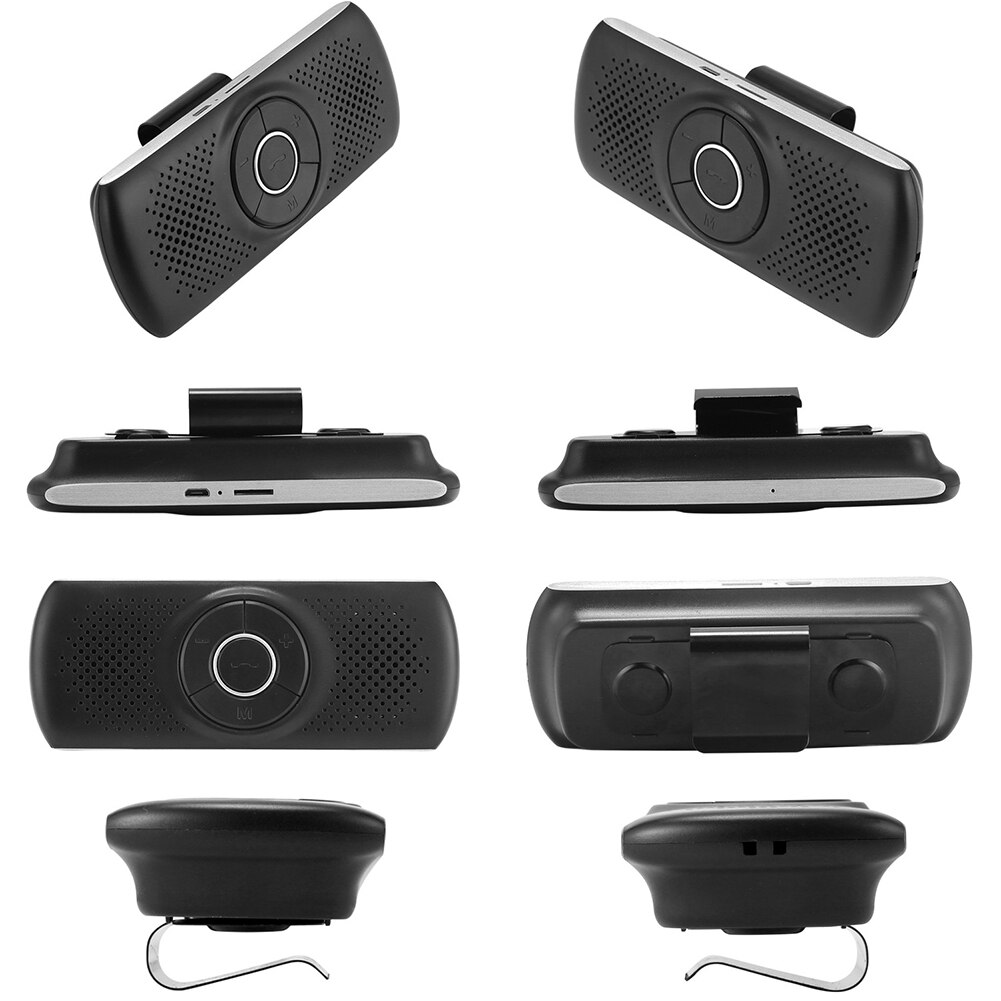 Kit Bluetooth Auto Wireless Bluetooth Car Kit Set Handsfree Speakerphone Multipoint Sun Visor Speaker For Phone Smartphones
