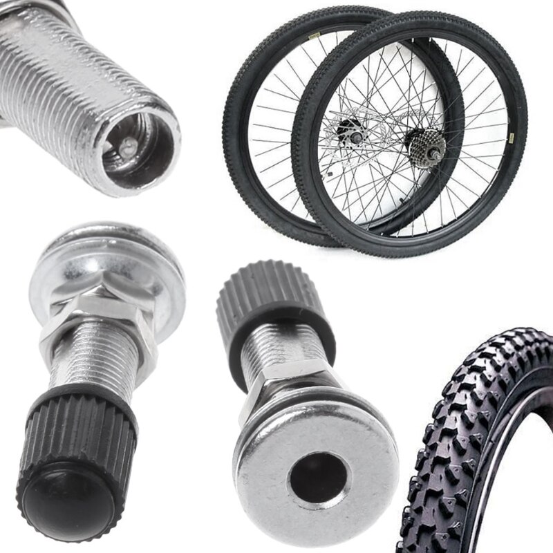 2 pcs 31 millimetri Bicicletta Valvola Schrader Ultralight di Zinco In Lega di MTB Bici Da Strada di Montagna