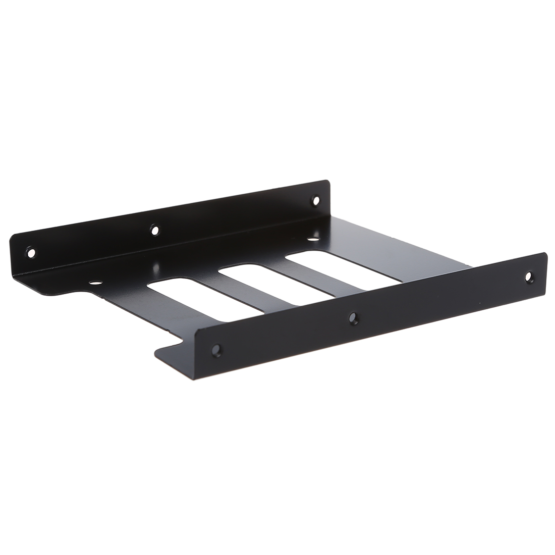 Black Metal 2.5" to 3.5" Mounting Adapter Bracket Hard Drive Holder