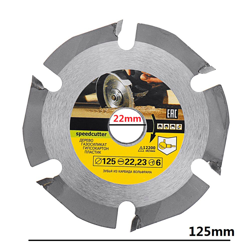 125Mm Circulaire Carbide Zaagbladen Snijden Hout Voor Haakse Slijper Saw Disc Houten Snijder Zaagblad Voor Snijden Hout multitool