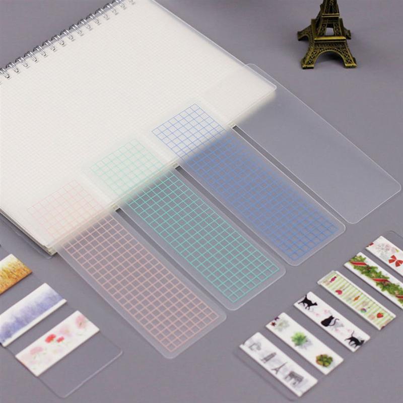 40Pcs Washi Cards Tape Sample Boards Washi Tape Boards Plastic Washi Cards