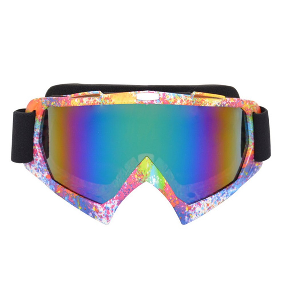 FDBRO Ski Goggles Men Women Snow Goggles UV 400 Anti-Fog Ski Eyewear Winter Snowboard Glasses Skiing Snowboarding Glasses: flower