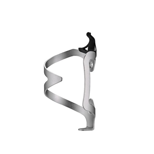 ROCKBROS Ultralight Bicycle Alloy Bottle Holder Aluminium MTB Mountain Road Bike Bicycle Accessories Water Bottle Cage Holder: Unilateral silver