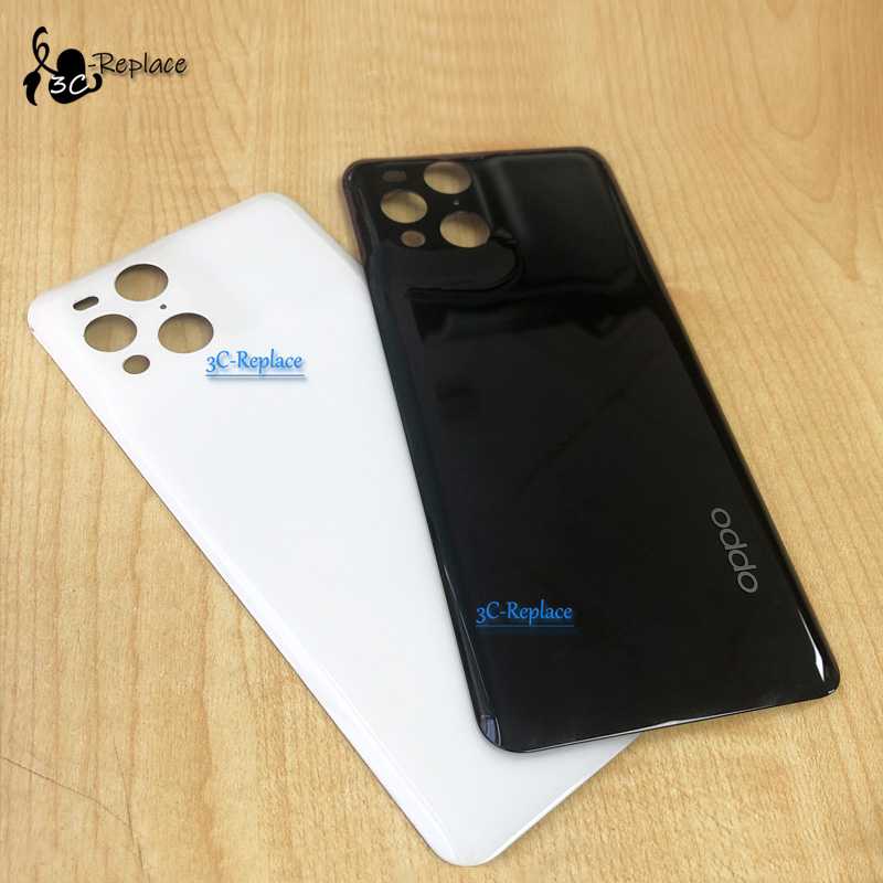 Hoge Guality 6.7 "Voor Oppo Vinden X3 5G/Vinden X3 Pro 5G X3Pro Glas Batterij Back cover Case Batterij Behuizing Achterklep