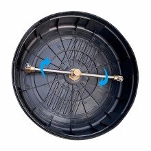 Varillas de escoba de 13 pulgadas para coche, accesorio para limpieza de polvo, chasis de alta resistencia, 2500PSI