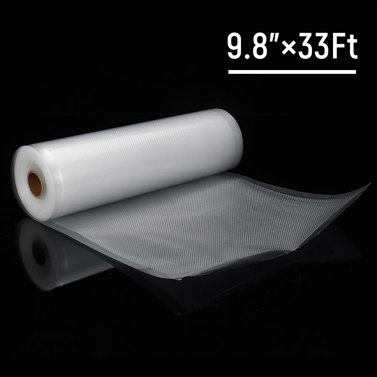 Vakuumforseglingsposer vakuumforseglingsfilmruller til mad vakuumposer køkkenopbevaring af madforseglingsmiddel sparer frisk langtidsholdbar 1000cm: 25 x 1000cm