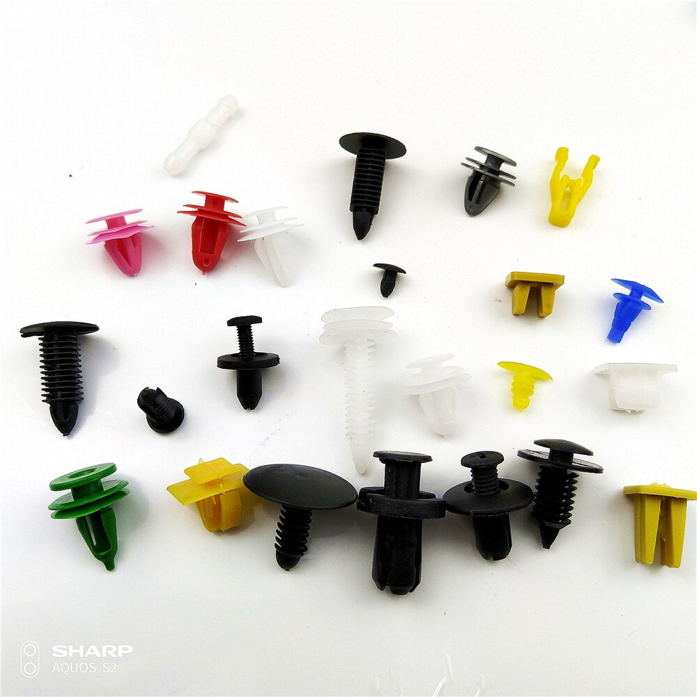 100pcs Mixed Clip Removal Tool For Peugeot 407 207 208 508 406 301 106 307 308 206 806 605 Citroen C3 Saxo Xsara C4l C5 C3