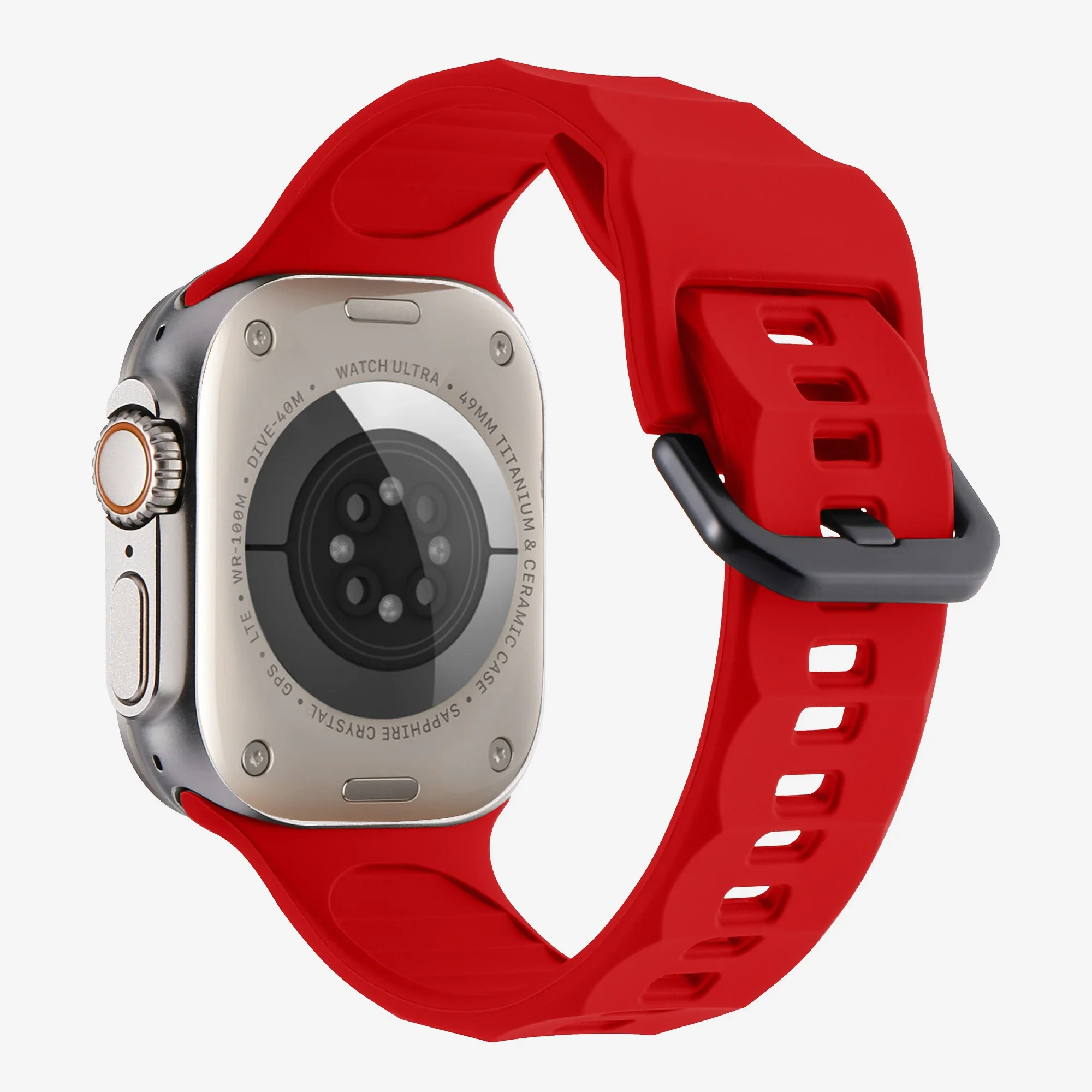 Sports Strap For Apple Watch Ultra2 49mm 10 42mm 46mm 9 8 7 45mm 41mm Silicone Bracelet band iWatch 6 5 4 SE 44mm 40mm 38mm Belt