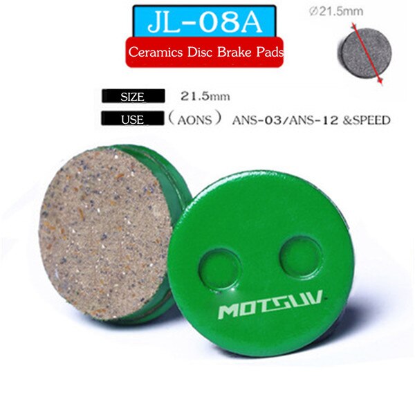 Motsuv 4 par cykel keramik skivebremseklodser til mtb hydraulisk skivebremse shiman 0 sram avid hayes magura formula cykelklodser: 08a 4 par keramik