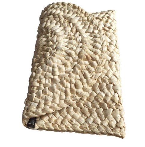 TOPHIGH Woven Beach Bag Women Crochet Straw Clutch Handmade Day Clutches Knitting Weave Boho Summer J217: Default Title