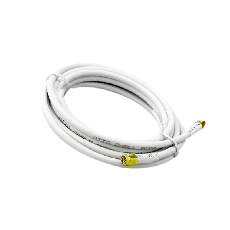 3 meter antennekabel trådløst kort router forlængerledning sma revolution  of 50-3 ren kobber feeder rf kabel