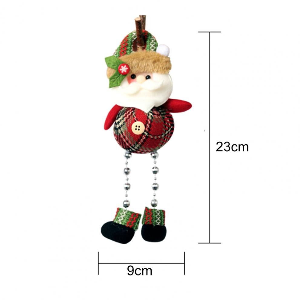 Poupée suspendue en tissu , décoration de fenêtre de noël, belle jambe, bonhomme de neige, décor suspendu en tissu