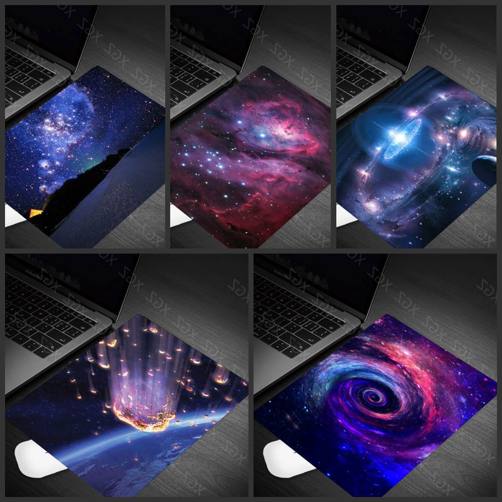 Yzuoan Original Starry Sky gioco Mouse Pad studente Computer Pad scrivania Pad protezione Notebook tastiera Pad 22*18 Cm di piccole dimensioni