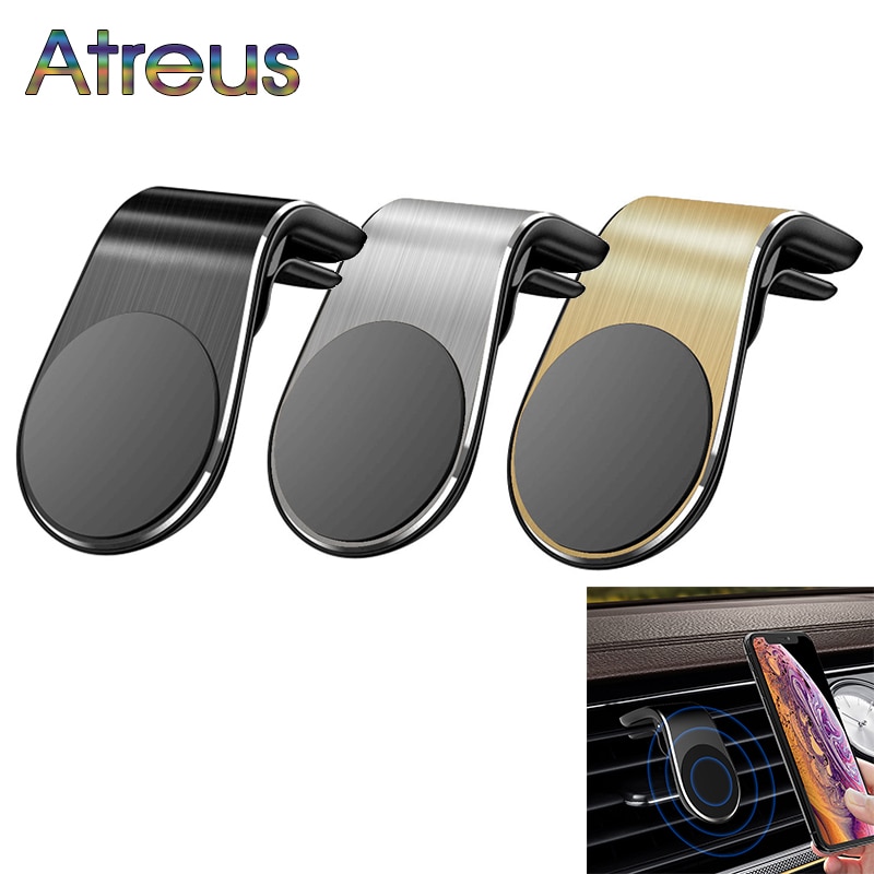 Car Air Vent Mount Magnet GPS Cell Phone Stand Holder for Abarth Fiat 500 grande punto Skoda Rapid Octavia A7 A5 Fabia Kodiaq