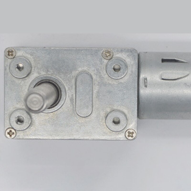 DC6V 10 RPM Lead Screw Axle Worm Geared Motor 6Mmx50Mm Lead Screw Shaft Self-Lock Worm Gear Motor