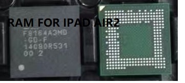 2pcs F8164A3MD-GD-F U1600 U1700 for iPad air 2 AIR2 6 A1566 A1567 SDRAM LPDDR RAM F8164A3MD