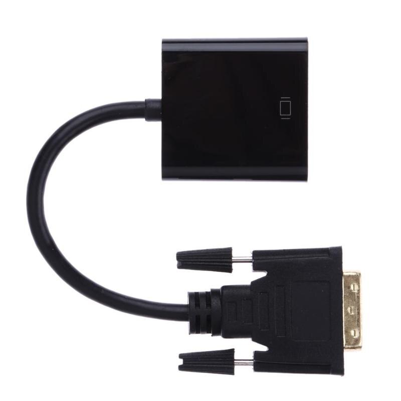 office home 1080P DVI-D 24+1 to VGA HDTV Converter Monitor Cable for PC Display Card with DVI-D output to VGA equipped monitors