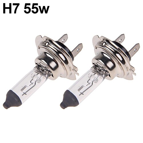 2Pcs H1/H4/H7 55W/100W Xenon Gas Halogen Headlight White Lamps 12V 5000K Bulbs Car Accessories Bulbs Car Headlight: White H7 55w