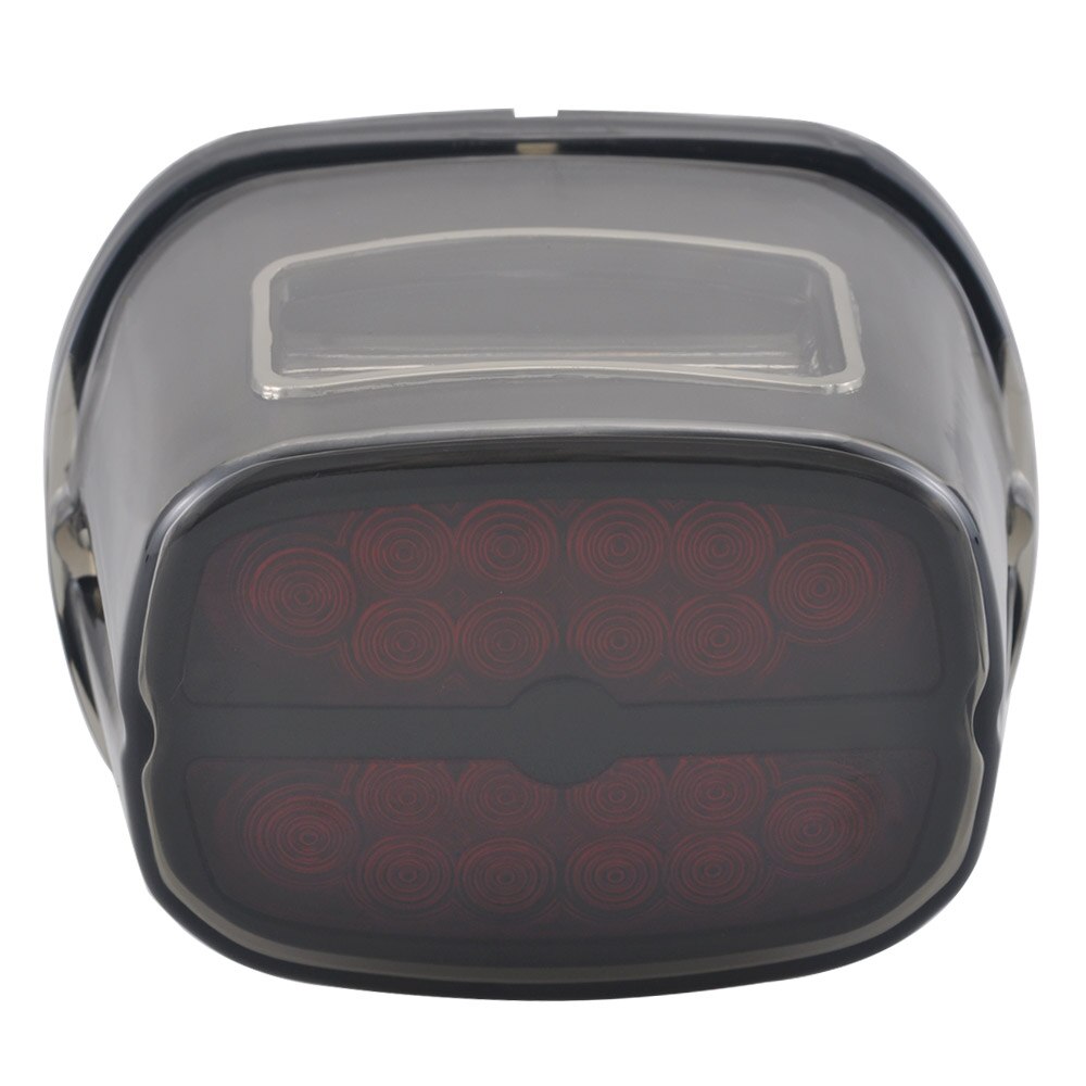 Motorcycle Tail Rear LED Light Brake Stop Lamp Modified Taillight For Harley Softail Touring XL FXST FLSTF FLSTSB FLHTC FLHTCU: W05-5B Red