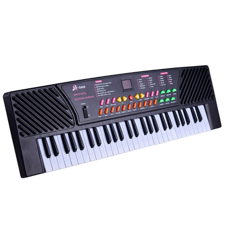 54 nøgler musik tastatur til børns mini størrelse elektronisk klaver orgel plade klaver til børn i alderen 5-9