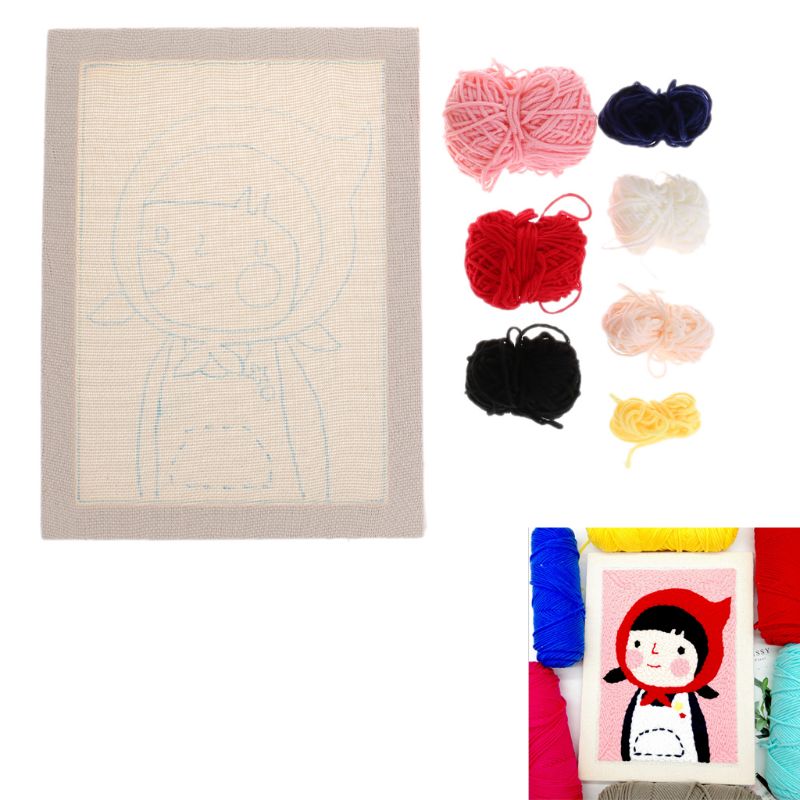 DIY Embroidery Handwork Needlework for Beginner Cross Stitch Kit Sewing Knitting: NO.5