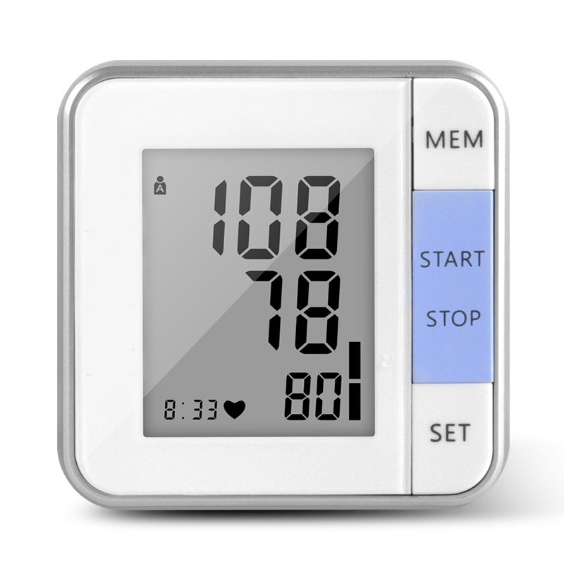 Cigii tonometer smart digital display armbånd pulsmåler 1 stk sundhedspleje håndled blodtryksmåler