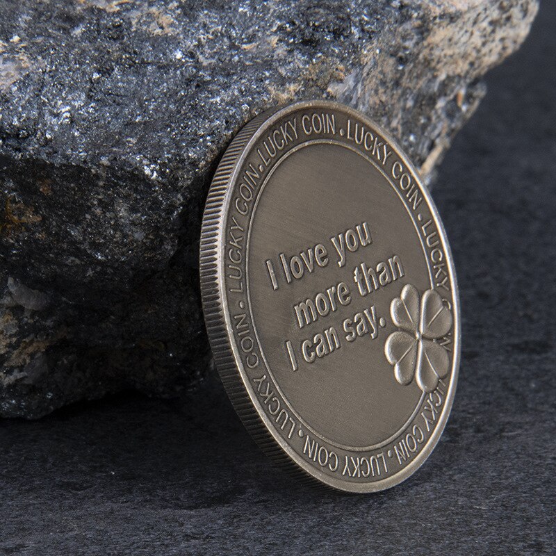 Valentines Day Anniversary Coin Token Romantic Love For Girlfriend Boyfriend Birthday