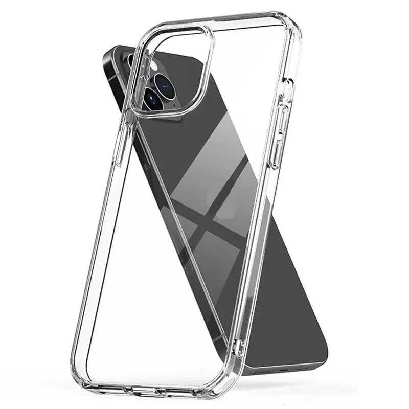 Funda protectora ultrafina resistente a golpes y caídas adecuada para IPhone 16 15 14 13 12 11 Pro Max 16e funda de teléfono transparente: Para iPhone 16 Plus