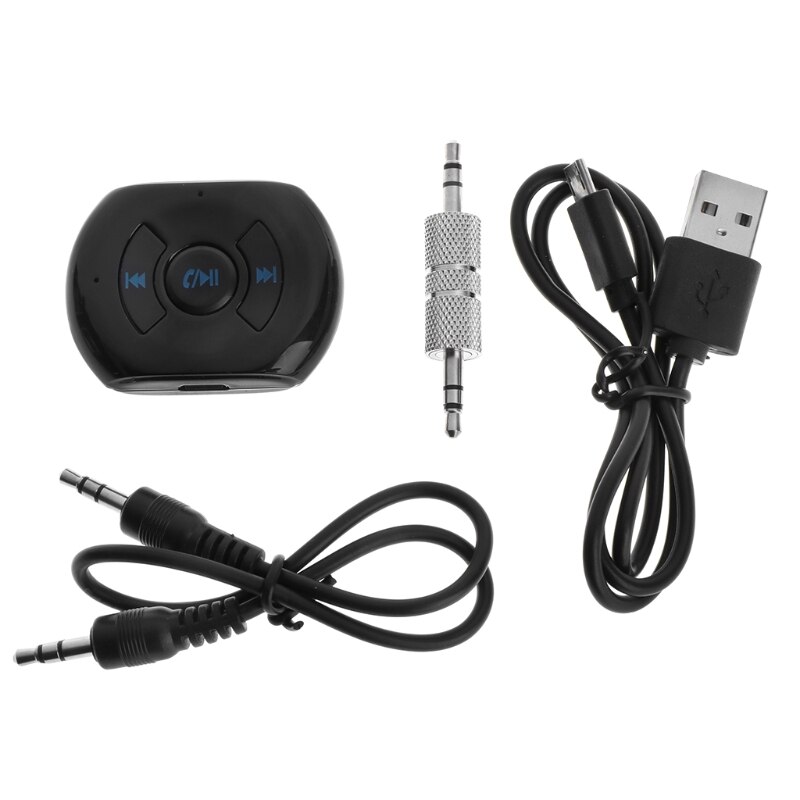 EK201 3.5mm Jack Bluetooth Car Kit Wireless AUX Music Receiver Adapter X3UC