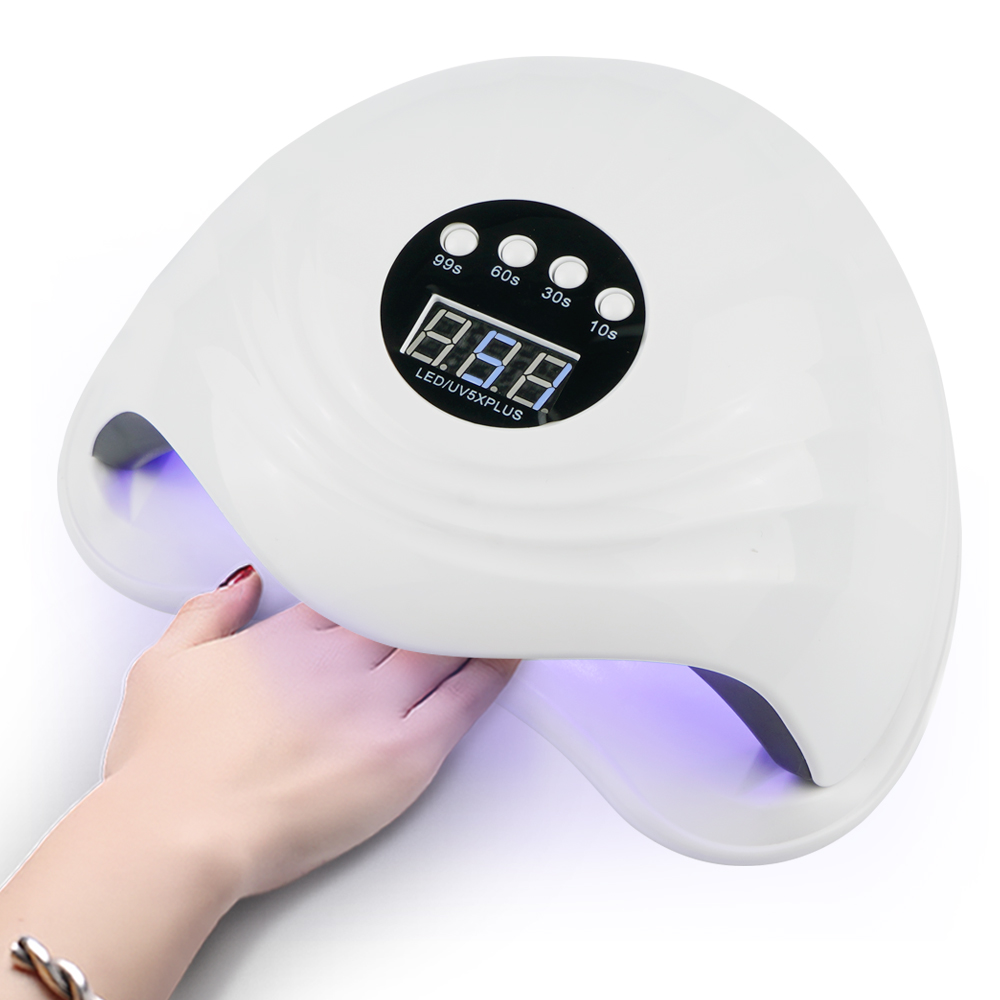 SUN5X Plus 108W Uv Led Lamp Nagel Droger Lcd Display Nail Lamp Voor Curing Alle Type Gel Polish Manicure machine Voor Nagels