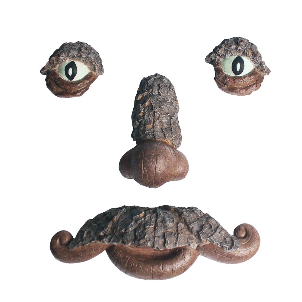 Bits En Stukken Oude Man Tree Hugger Tuin Peeker Sculptuur Kofferbak Grillige Tree Hugger Sculptuur Boom Gezicht Tuin Decoratie: style 3
